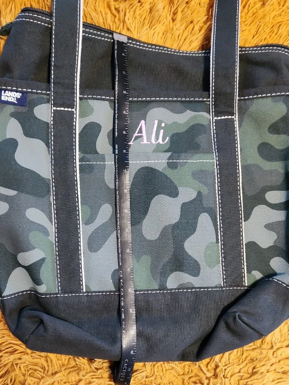 Lands End sturdy camo